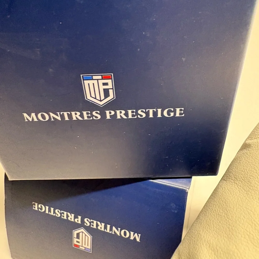 Montres Prestige Rose Gold Crystal Accent Women’s Watch w/ Box
